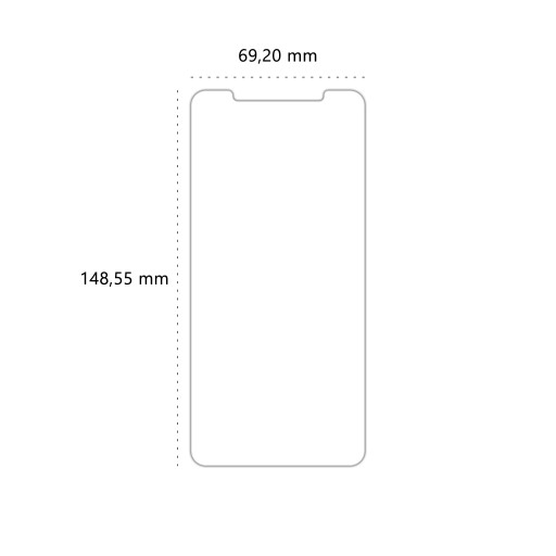Гибридное защитное стекло 7H BananFlex для Huawei Mate 10 Pro