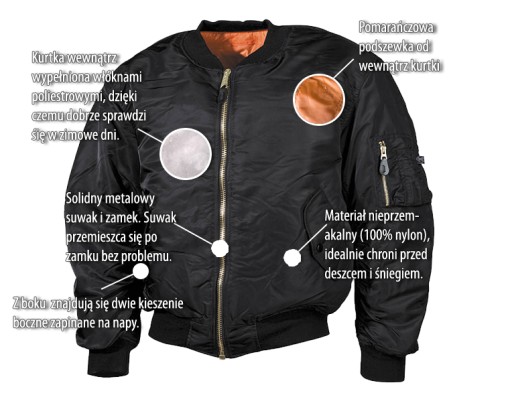 Куртка MA1 Pilot CWU FLAYERS Flek Bomber 3XL