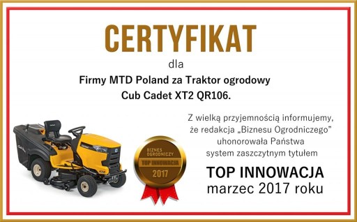 Самоходный трактор-газонокосилка Cub Cadet XT1 OR106 Садовый трактор ENDURO