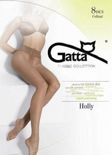 КОЛГОТКИ ИЗ ЛАЙКРЫ GATTA HOLLY 8 DEN VISONE 2/S