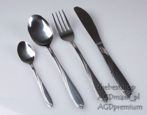 CUTLERY набор столовых приборов, 24 предмета, на 6 персон, ХРОМ KH