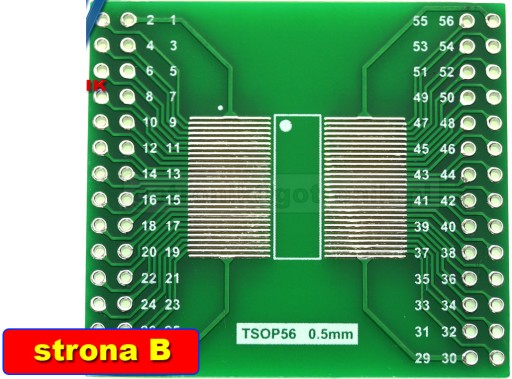 Печатная плата TSSOP56 0,5/0,65 мм - DIP__PCB-117