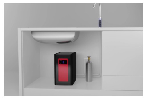 Prime Tap - bateria i dystrybutor wody gazowanej