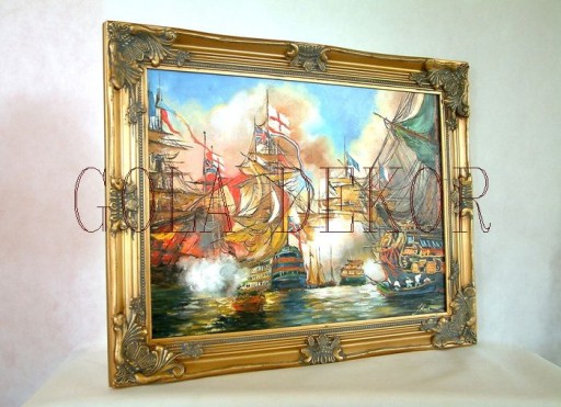 батальная картина TRAFALGAR___ TURNER___ копия 50x70__.
