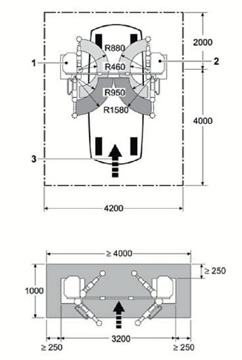 HOFMANN MTF 3000-2 2-СТОННЫЙ ПОДЪЕМНИК до 3 тонн