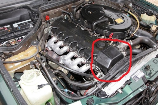КРЫШКА КОРПУСА ДВИГАТЕЛЯ MERCEDES SL R129 M103 300SL