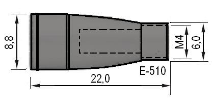 Наконечник для газовоздушных паяльников Aries E-510