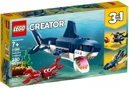 LEGO CREATOR 31088 МОРСКИЕ ТВОРЕНИЯ