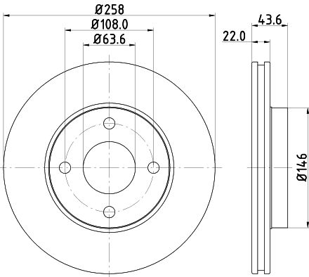 ПЕРЕДНИЕ ДИСКИ + КОЛОДКИ FORD FOCUS I MK1 все