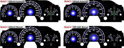 MoMan Tarcze Indiglo Honda Accord Coupe USA 98-03