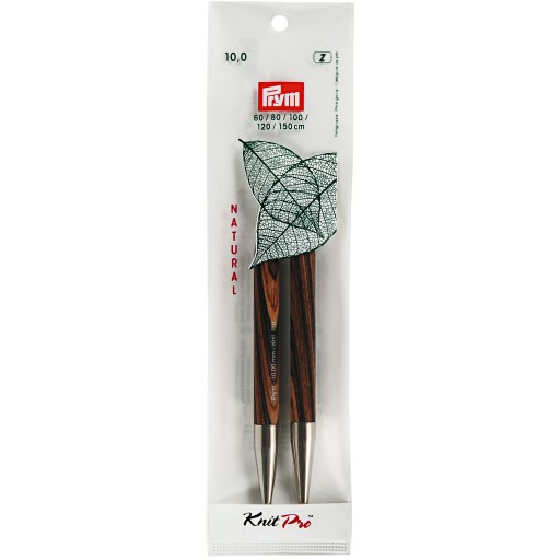 Спицы PRYM KNIT PRO 10 мм, 223 333 резьбовые линии.