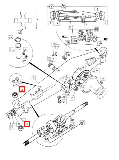 ПОДШИПНИК Поворотного кулака JCB 3CX 4CX 907/08300 ARP