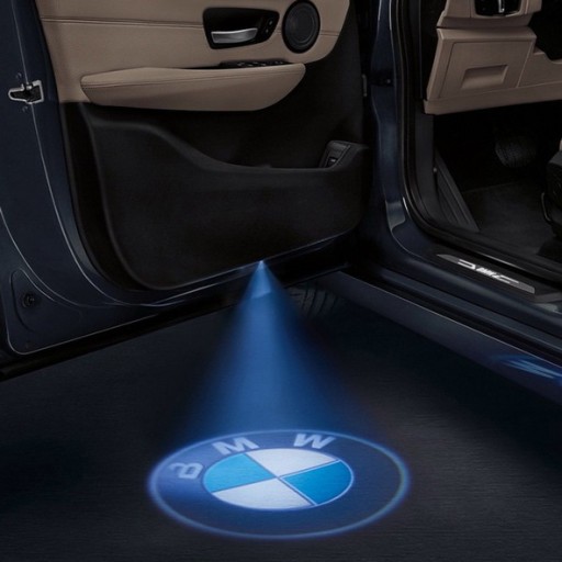 ŚWIATŁA LED POWITALNE LOGO KIA PROJEKTOR MOC 2x7W