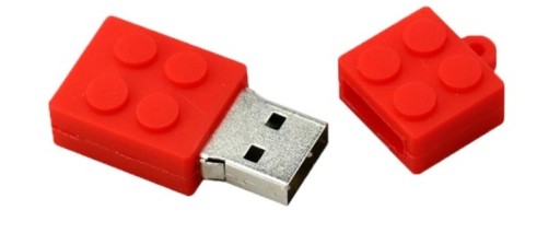 USB-НАКОПИТЕЛЬ LEGO BLOCKS FUN, 32 ГБ, КРАСНЫЙ