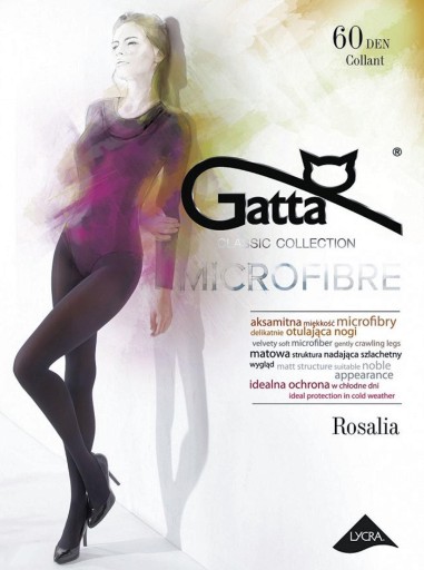 GATTA ROSALIA mikrofibra 60 den FUMO # 2 S