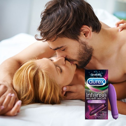 Мини-вибратор DUREX Intense, массажер Delight Bullet