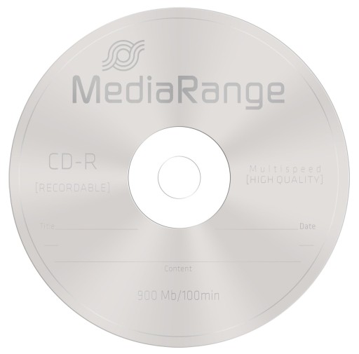 MediaRange CD-R Диски 900МБ 100мин CB 25 шт WAWA