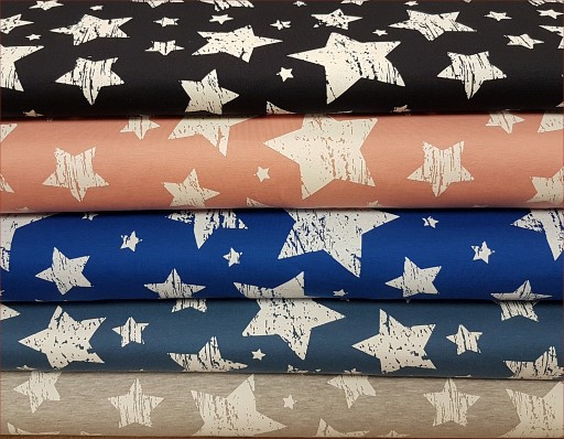 Толстовка STARS MIX WHITE из ткани ON JEANS -FQ
