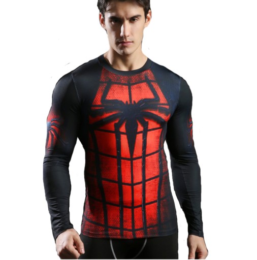 Термоактивная футболка для спортзала SPIDER-MAN 2XL