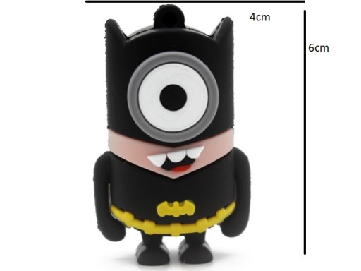 USB Pendrive 128 ГБ Minionki Batman Fairy Tale Hero