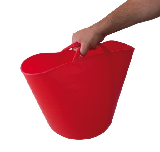 КОНТЕЙНЕР FLEXI BUCKET, ГИБКАЯ КОРЗИНА 14 Л, КРАСНЫЙ