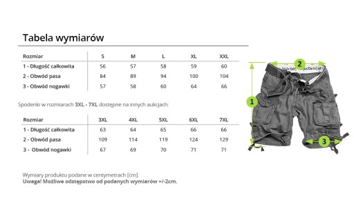 Шорты SURPLUS M65 Division XL