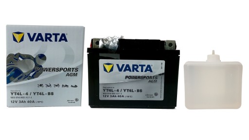 Аккумулятор Varta YT4L-BS/T4L-BS/YTX4L-BS 12В 3Ач