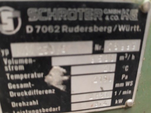 Wentylator odciągowy do trocin / WEN 77 /