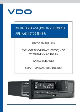 VDO DTCO SmartLink Pro Android/iOS — ТАХО-ТАЙМЕР