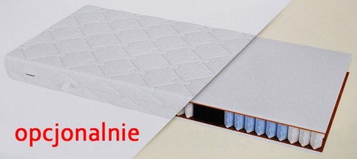Stylowe łóżko 140x200 cm sanie z litego drewna duże jednoosobowe 80207a