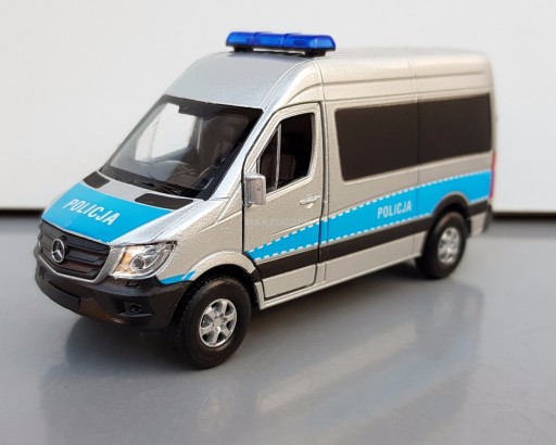 WELLY Mercedes-Benz Sprinter Фургон ПОЛИЦИЯ 1:34