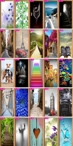 ФОТООБОИ НАКЛЕЙКИ на двери, золотистая текстура, золотистые