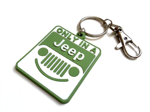 Брелок JEEP KEYRING с резиновой решеткой :)