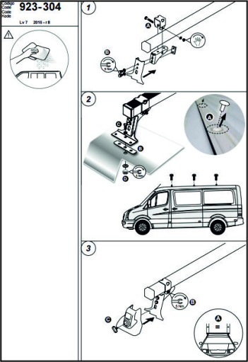 БАГАЖНИК НА КРЫШУ CRUZ Ford Transit Connect II