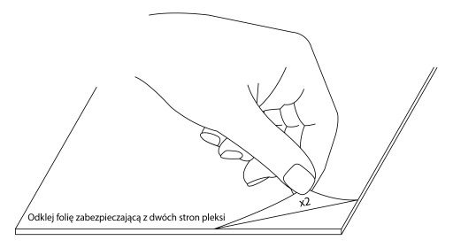 ЧЕРНАЯ АЛЮМИНИЕВАЯ РАМКА 15x21 - РАМКА 21x15