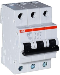ABB Wyłącznik nadprądowy 3P C 10A 6kA AC SZ203-C10