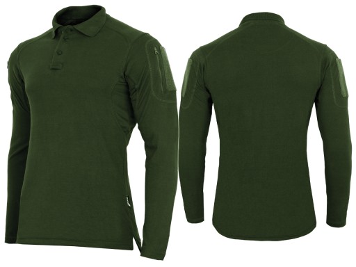 BLUZA WOJSKOWA KOSZULKA POLO Z DŁUGIM RĘKAWEM ELITE PRO TEXAR OLIWKOWA XXL
