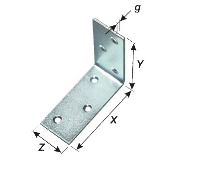 УГОЛ СОЕДИНИТЕЛЬНЫЙ УЗКИЙ KW3 25x25x17 10 шт.