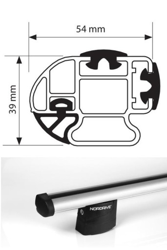 БАГАЖНИК НА КРЫШУ RENAULT KANGOO, CITAN ALU LOCKS