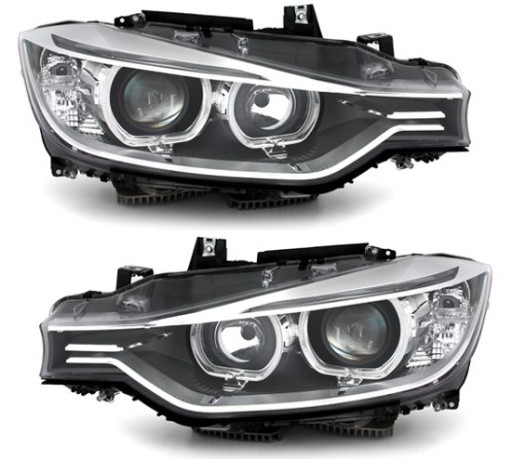 ЛАМПЫ ФАР BMW 3 F30 11-15 LCI LED DRL DEPO