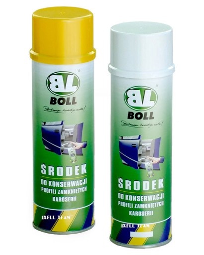 УХОД ЗА ЗАКРЫТЫМИ ПРОФИЛЯМИ SPRAY BOLL белый