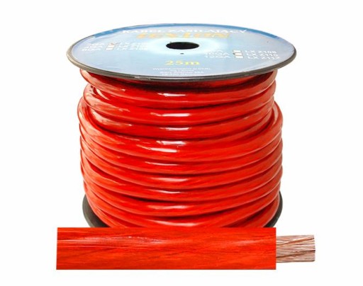 КАБЕЛЬ ШНУР ПИТАНИЯ 35MM21 2GA КРАСНЫЙ