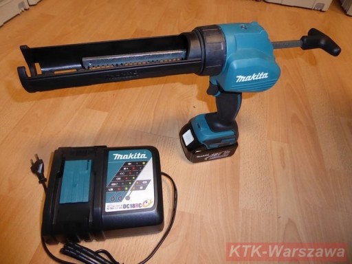 Силиконовый пистолет, аккумулятор, 2 ТРУБКИ MAKITA DCG180RFX.