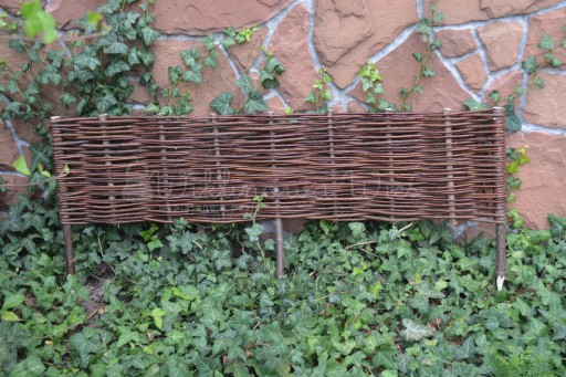 WICKER PALISADE Забор 30/120 с плетеной кромкой