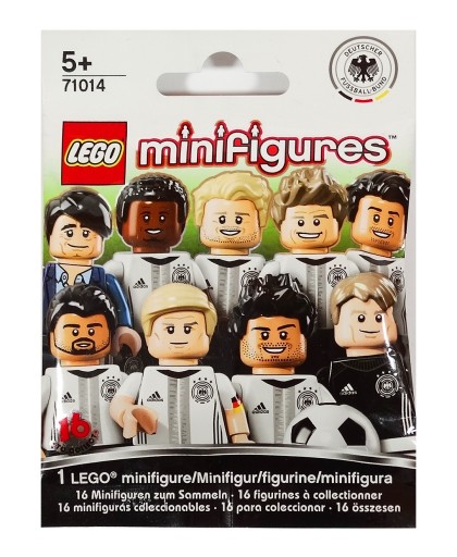 LEGO MINIFIGURES DFB SERIES ФИГУРКА ФУТБОЛИСТА БЕНЕДИКТА ХОВЕДЕСА 71014