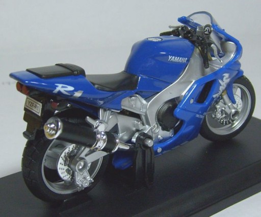 YAMAHA YZF-R1 `99 МЕТАЛЛИЧЕСКАЯ МОДЕЛЬ WELLY 1:18