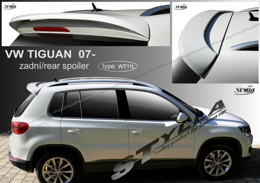 Спойлер спойлер для VW Tiguan SUV MK1 09/2007--