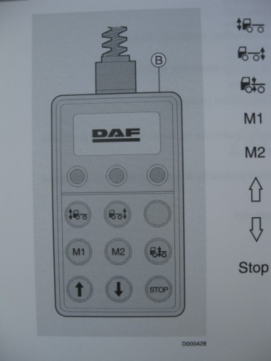 DAF XF95 Польский DAF XF 95 инструкция по эксплуатации