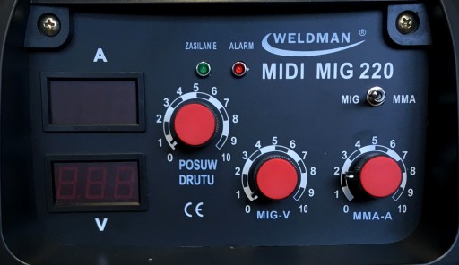 MIGOMAT 220A Сварочный аппарат MIG MMA Weldman MIDI MIG 220