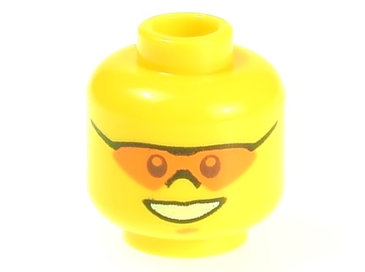 Очки LEGO Head 3626cpb0641 желтые